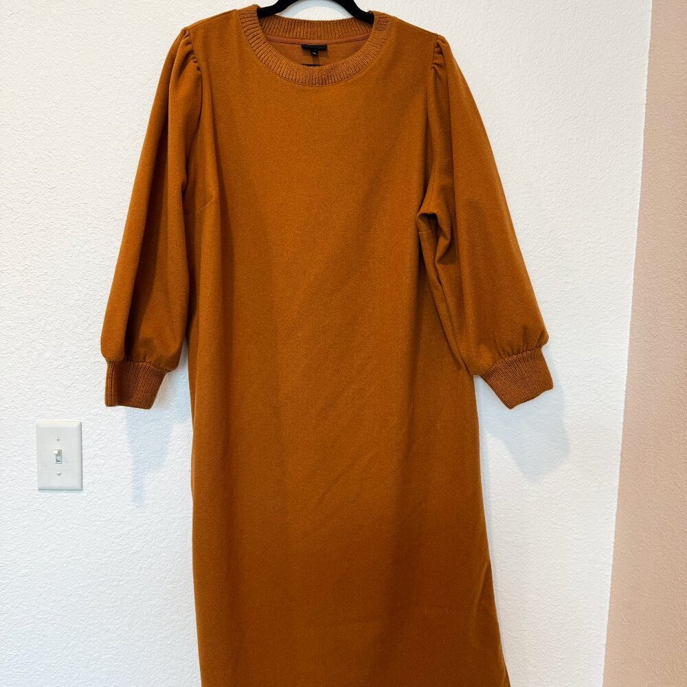 Women's Long Sleeve High Slit Knit Dress - Who What Wear